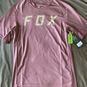 Fox Ranger Moth Jersey Mauve (pale purple) Short Sleeve Tee Mens (new with tags)